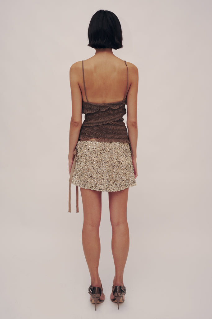 Sandy Sequin Skirt